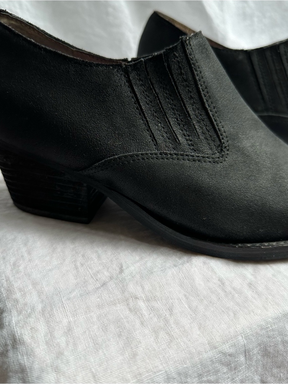 Jeffrey Campbell Western Y2K Ankle Boot, Black Sz - Picture 7 of 10